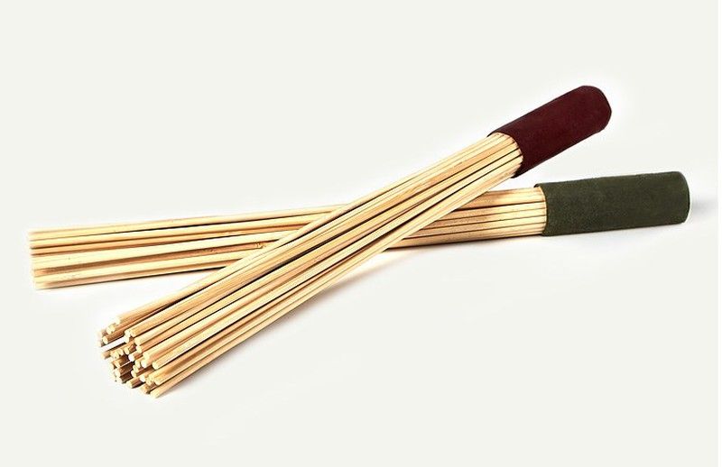 Varillas de Bambú para masaje y automasaje.