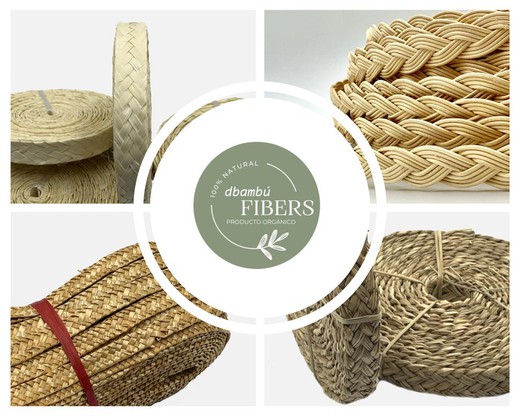 Trenzas de fibras naturales