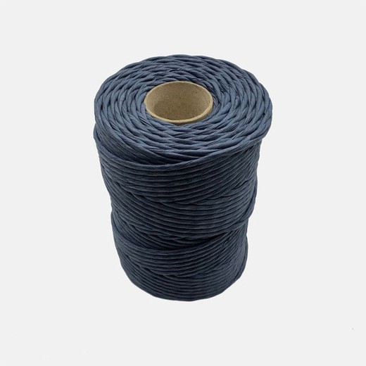 Bobine de cordon papier type danois bleu 150 m