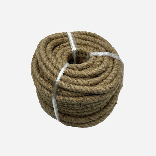 Bobine de corde de jute naturel diamètre 10 mm 2 kgs