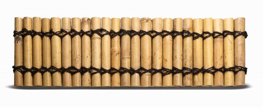 Bordura de bambú Natural 4 cms 30 x 100 cms