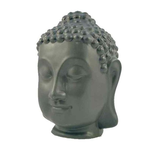 Testa di Buddha in ceramica