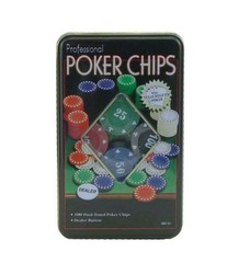 Caixa de fichas de pôquer