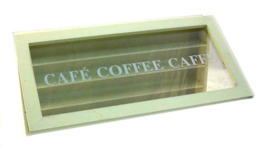 Caja porta capsulas de cafe