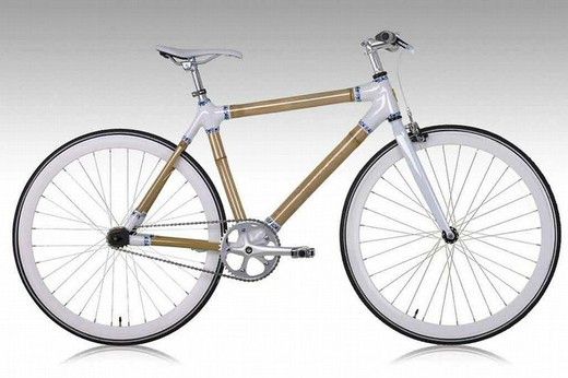 cana de bambu para bicicletas