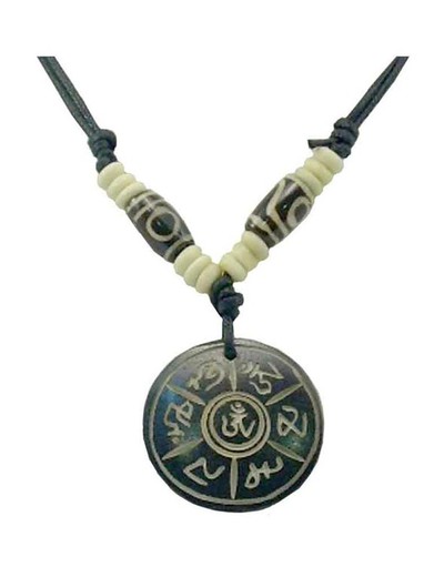 pendentif os noir