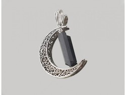 Ciondolo Luna punto Shungite