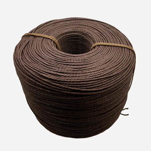 Cordón papel tipo Nordico Marron Oscuro 4,00 mm 8 kg