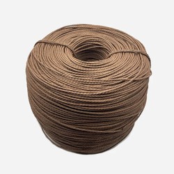 Cordon de papier type Nordico Tan Brown 4,00 mm 8 kg