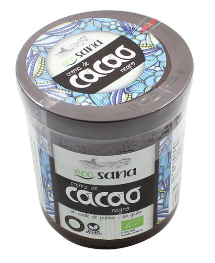 Crema de Cacao negro 200 g ECOSANA