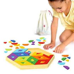 Juego infantil Bamboo Puzzle Mosaico