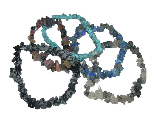 Ensemble de bracelets en puce minérale (lot 1)