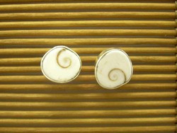 Pendientes Espiral de Marfil