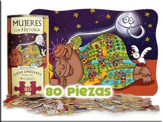 Puzzle Mama Beba (+ 5 años)