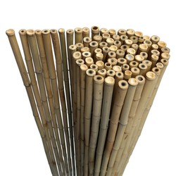 Rollos de cañizo de bambú natural