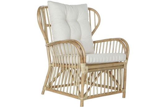 Fauteuil bambou rotin naturel