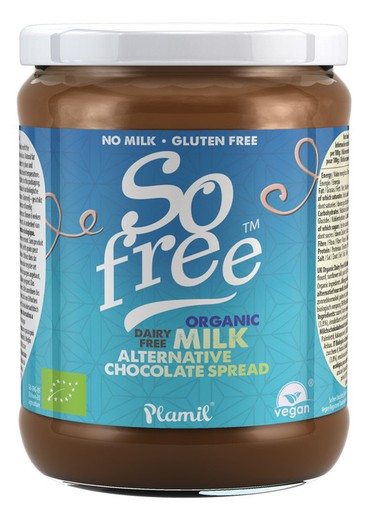 So Free Chocolate vegano de untar Ecologico 275G