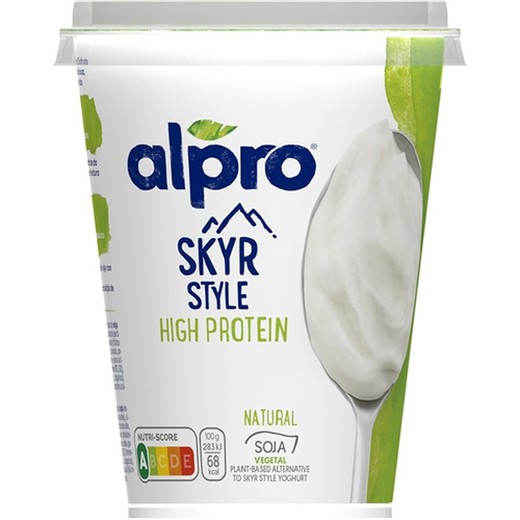 Iogurte vegetal natural estilo Skyr