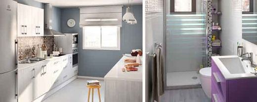 Acessórios de bambu para banheiro e cozinha