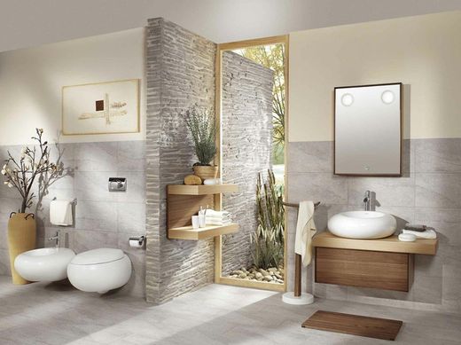 Accessoires de salle de bain en bambou