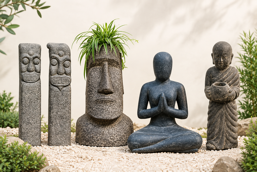 Figuras decorativas para jardín