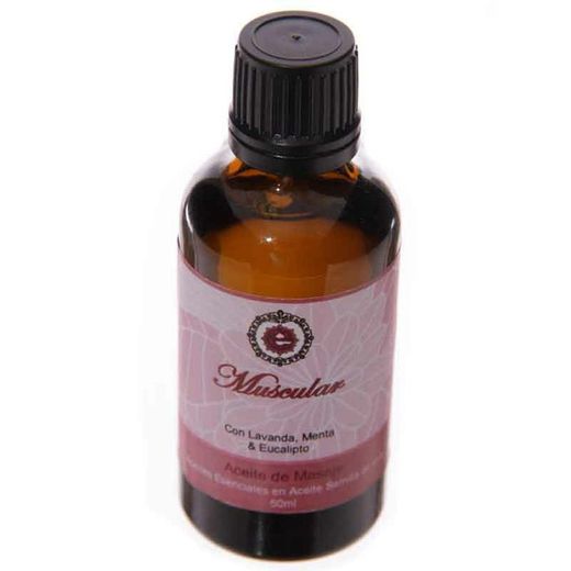 olio da massaggio muscolare