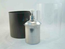 Torcia da giardino in metallo