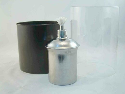 Torcia da giardino in metallo