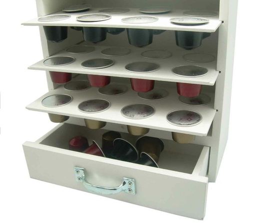 Armoire à capsules de café