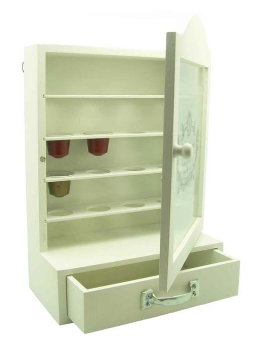 Armoire à capsules de café
