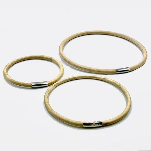 Manico in rattan naturale Diametro 12 cm