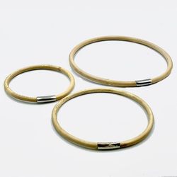 Manico in rattan naturale diametro 20 cm.