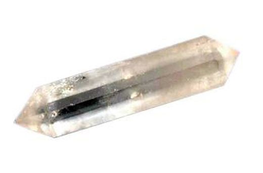 Barre de quartz hexagonale à 2 pointes