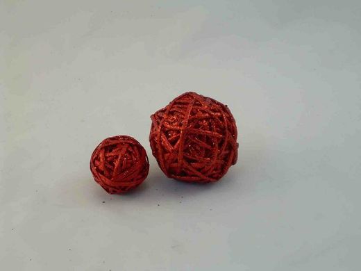 Boules Boules avec paillettes (sac 12 u.)