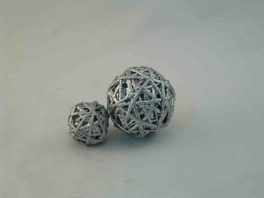 Boules Boules avec paillettes (sac 12 u.)