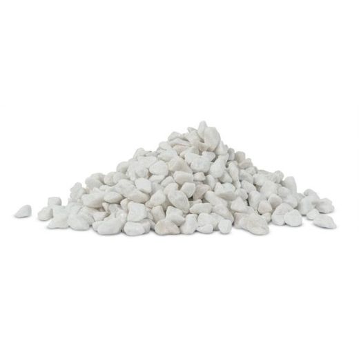 Ciottoli marmo bianco (sacco 20 kg)