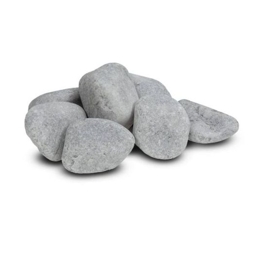 Galet Marbre Gris neige (sac 20 kg)