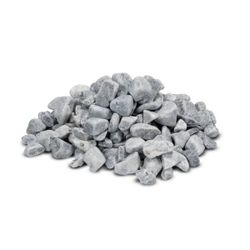 Galet Marbre Gris neige (sac 20 kg)