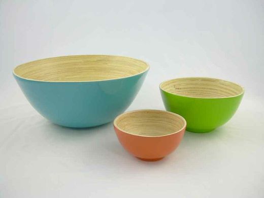 ciotole di bambù