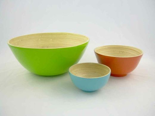 ciotole di bambù