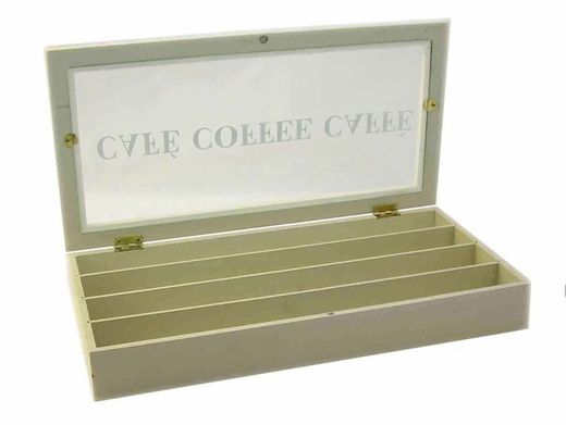 Boîte porte-capsules de café