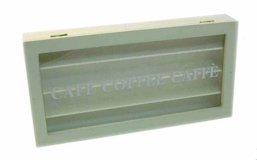Boîte porte-capsules de café