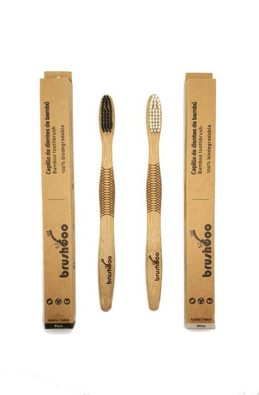 Cepillo de dientes de bambú
