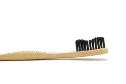 Escova de dentes preta para adulto individual