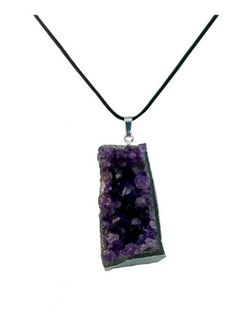 Ciondolo drusa in ametista