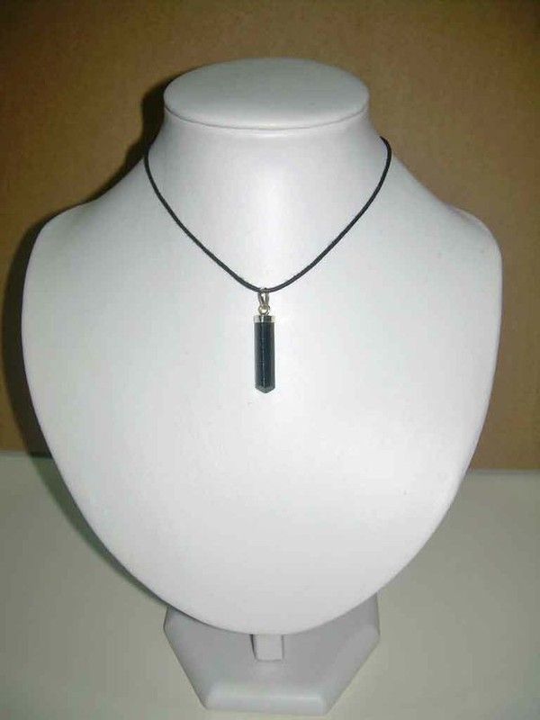 Colgante Turmalina Negra pulida — dbambu