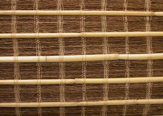 Rolo de tecido de junco/alga/milho/bambu