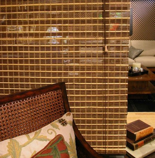 Rolo de tecido de junco/alga/milho/bambu