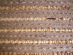 Rolo tecido de bambu