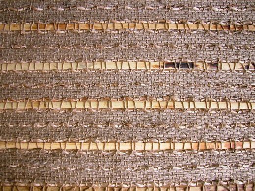 Rolo tecido de bambu